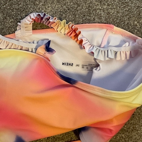 ❤️ Shein tie dye bikini 2pc swimsuit Sz 3X - Picture 3 of 4